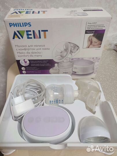 Молокоотсос avent электрический