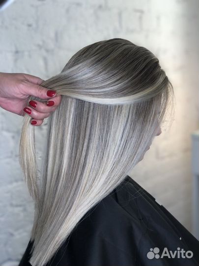 Сложное окрашивание волос