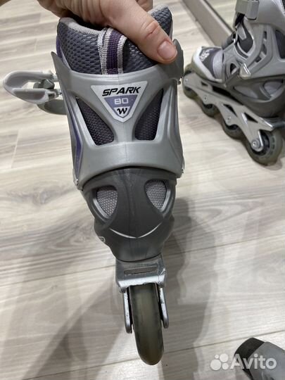 Ролики rollerblade spark 80w 37