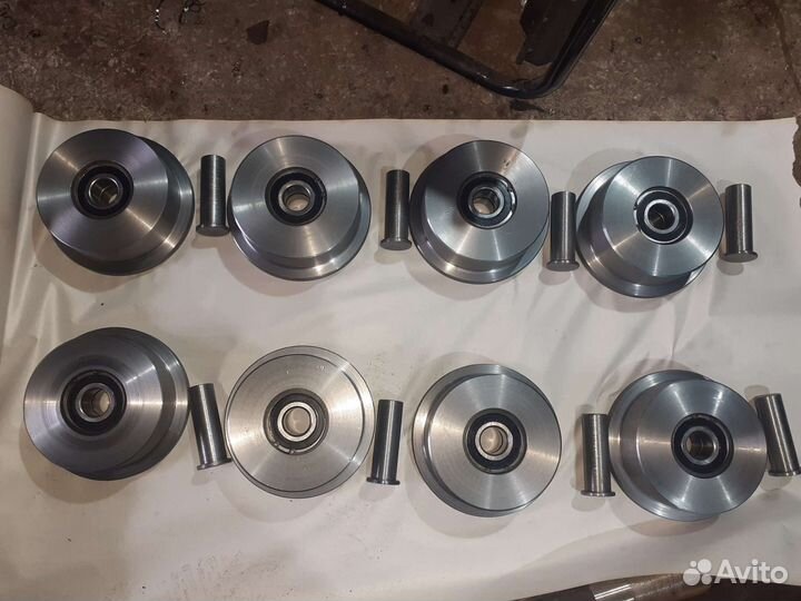 Изготовление колес с ребордой, колесо с опорой