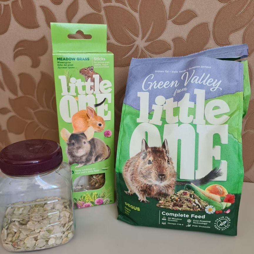 Корм для дегу Little one Green Valley и вкусняшки