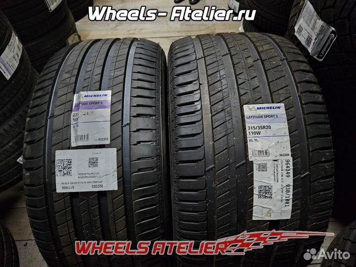 Michelin Latitude Sport 3 275/40 R20 и 315/35 R20