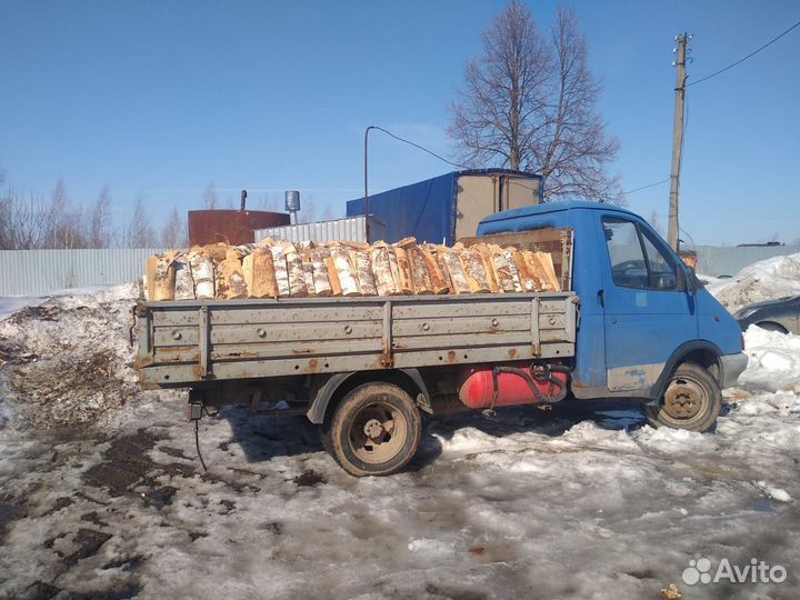 Дрова колотые берёза и дуб