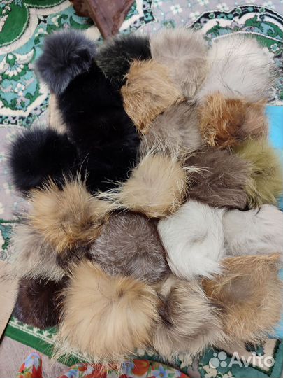 Натуральный помпон