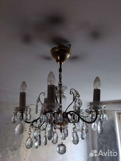 Люстра хрусталь