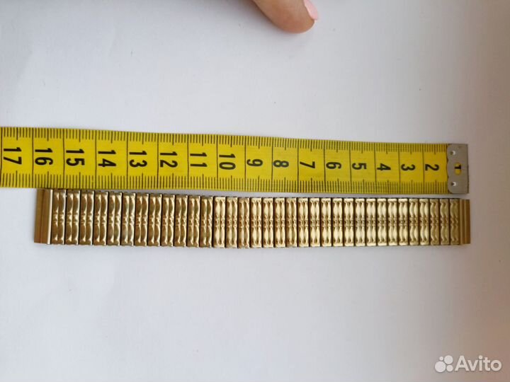 Часы СССР браслет нержавейка безразмерный 18 мм