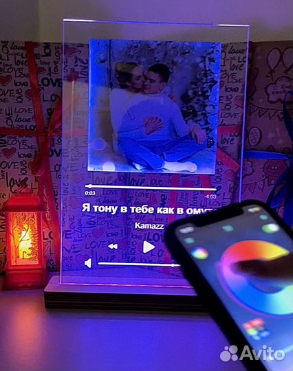 Фоторамка с песней / Подарок