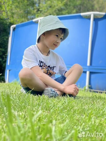 Панама детская муслин 46 48 50 52