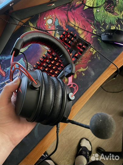 Наушники hyperx cloud alpha