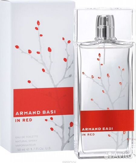 Armand Basi In Red woman edt 100ml