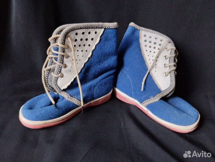 Ботинки детские тканевые СССР