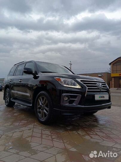 Lexus LX 5.7 AT, 2012, битый, 245 000 км