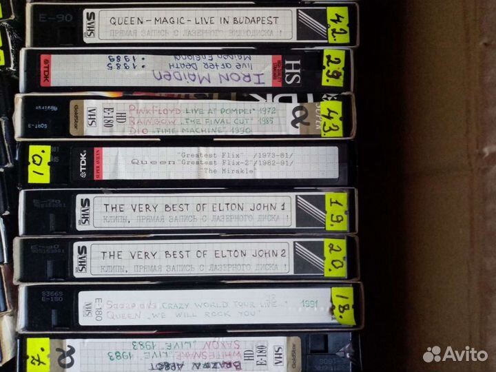 Видео кассеты