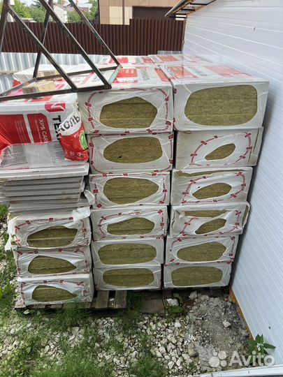 Утеплитель каменная вата 100мм плотность 100гр