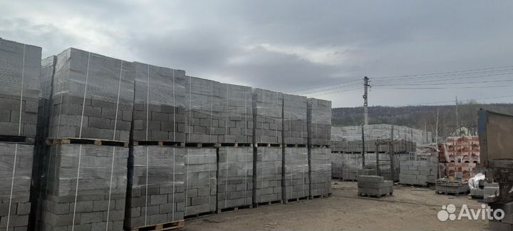 Керамзитобетонный блок