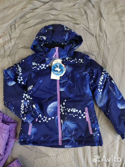 Зимний костюм для девочки 128
