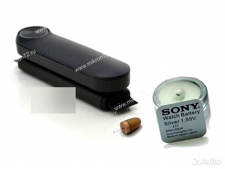 Микронаушник box капсула/магнит