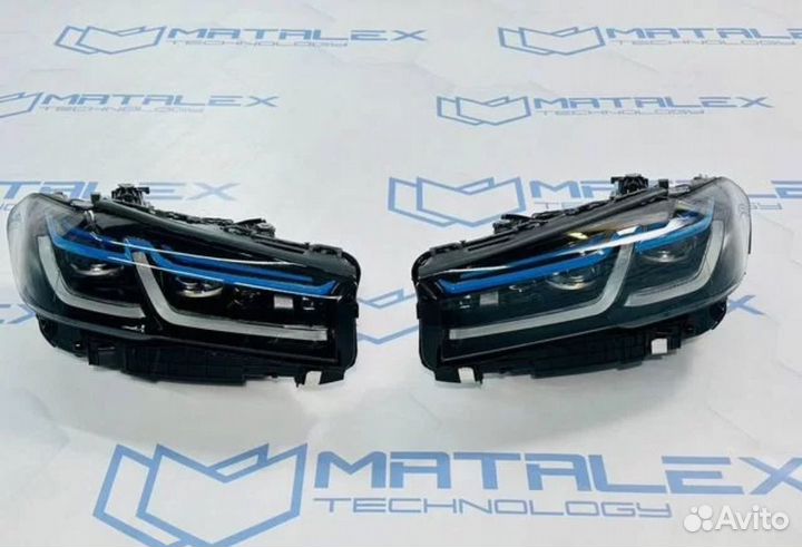 Фары BMW G30 G31 M5 F90 рест с анимацией