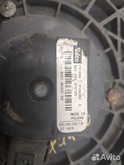 Вентилятор радиатора Ford Fiesta, 2009