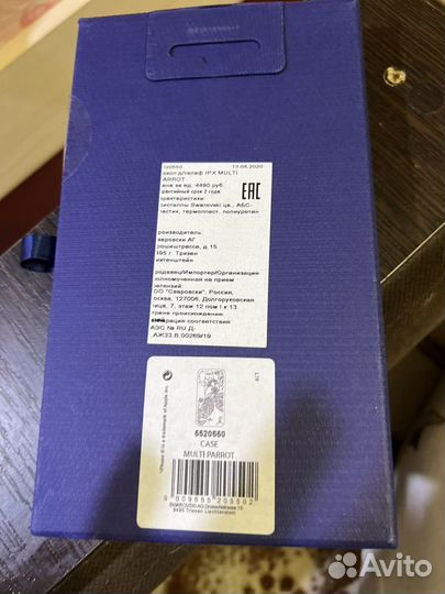 Чехол на iPhone Х/XS сваровски оригинал