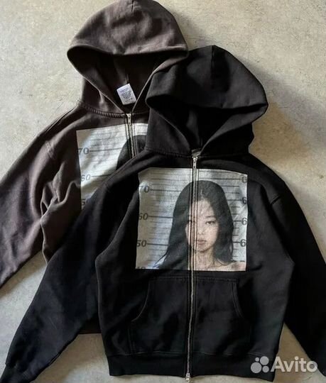 Зип худи zip-hoodie balenciaga raf simons type