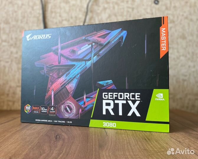 Видеокарта Gigabyte Aorus RTX 3080