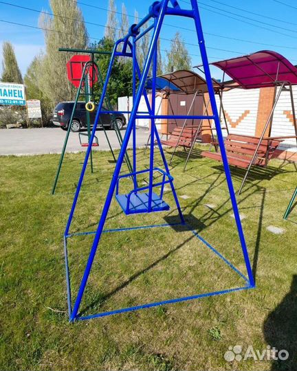 Качели металлические (садовые)