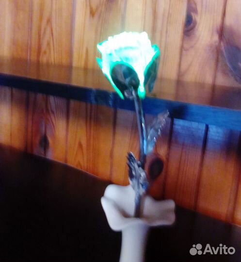 Светильник ночник роза