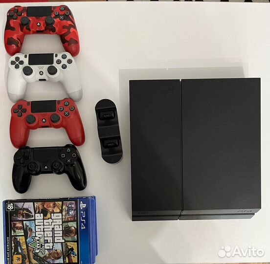 Sony PS4 fat 500gb + джойстик