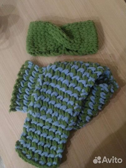 Комплект шарф+повязка