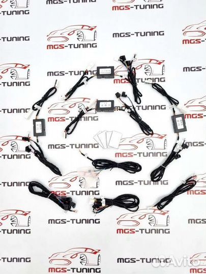 Блоки подсветки Ambient (64ц) Mercedes C W205 рест