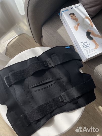 Ортез на коленный сустав Orlett RKN-203- черный