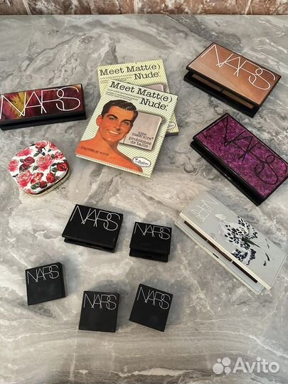 Палетка тени косметика