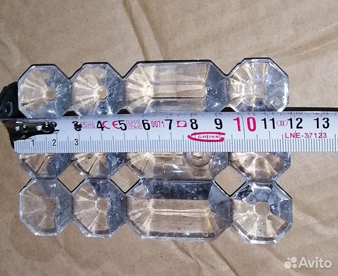 Хрустальная пластина для люстры СССР