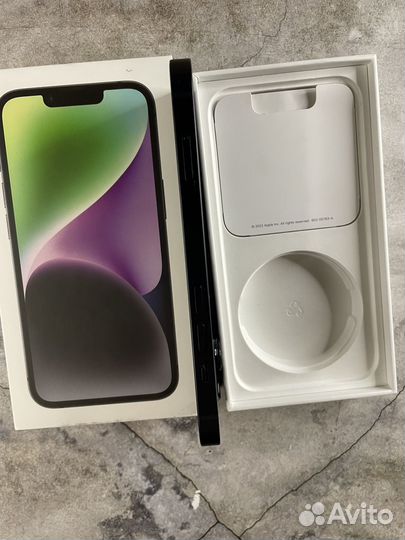 iPhone 14 128 gb Идеал акб 98 (sim+sim)