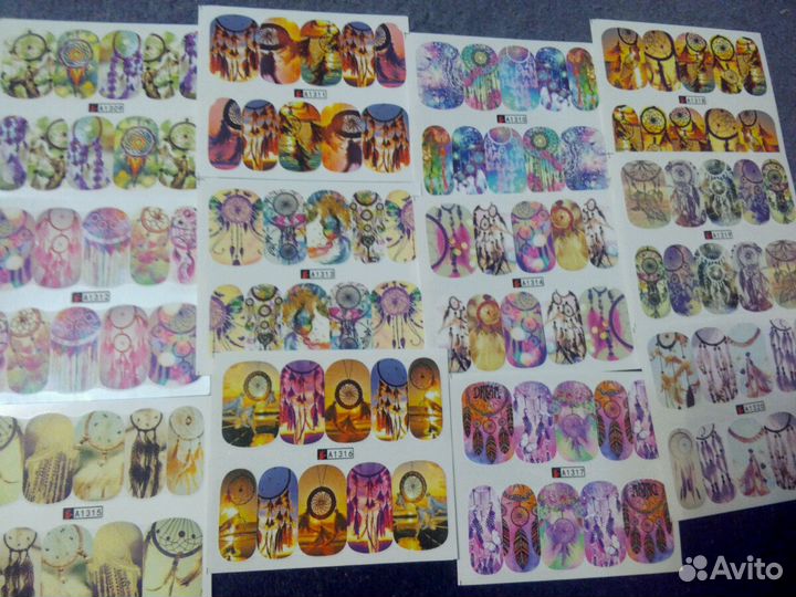 Наклейки на ногти