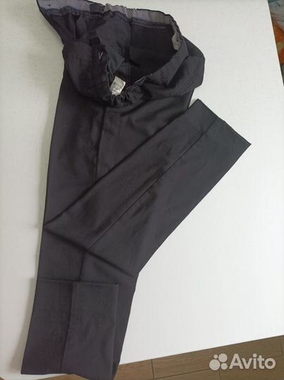 Брюки школьные на резинке 170