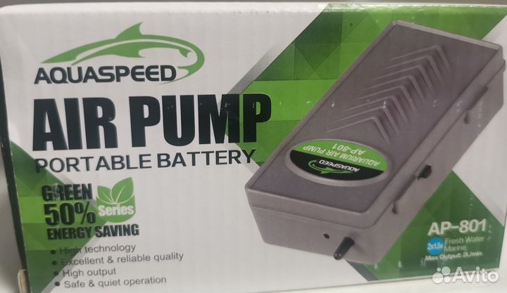 Компрессор для аквариума на батарейках