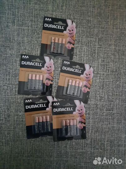 Батарейки duracell аа/ааа