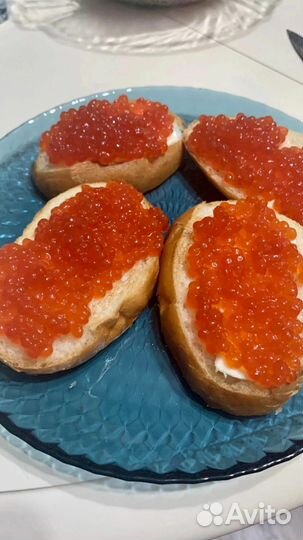 Красная икра горбуши