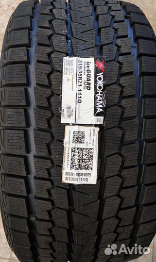 Yokohama Ice Guard G075 275/40 R21 и 315/35 R21