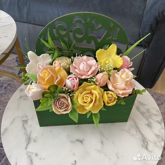 Букеты из мыла ручной работы