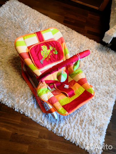 Шезлонг детский capella