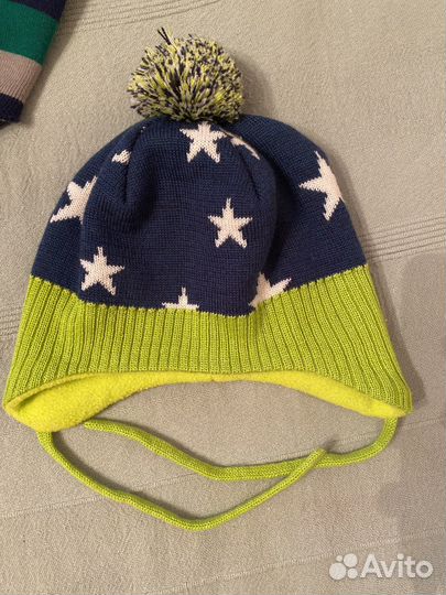 Шапка шлем и на завязках 44-46