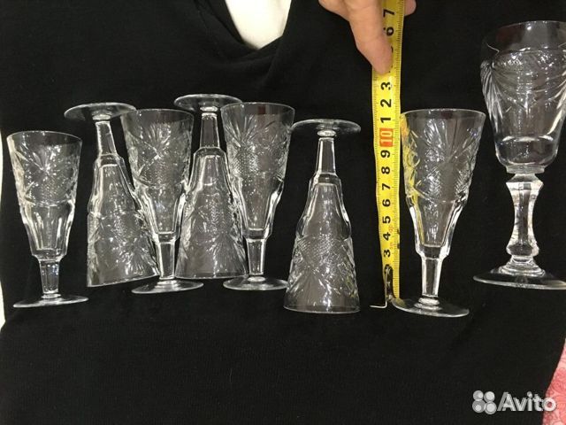 Хрусталь СССР в ассортименте