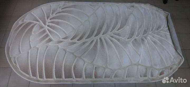 Ковер новый 150*300, овальный, мягкий