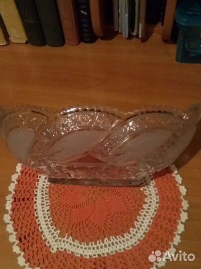 Ваза хрусталь