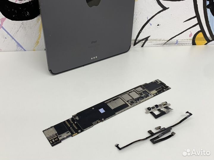 iPad Pro 11 Плата 256 ID, Шлейфа, Корпус