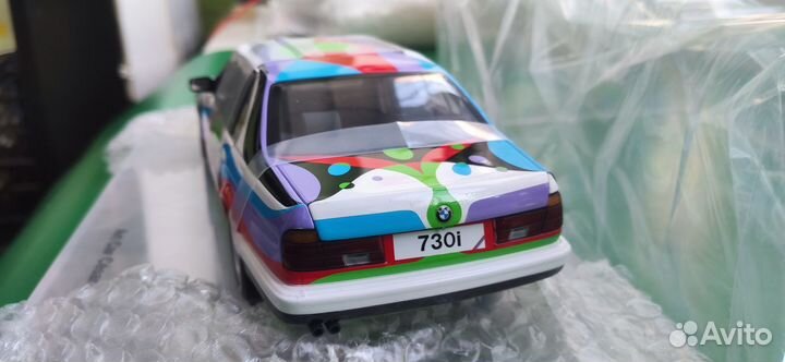 1:18 BMW 730i E32 Art Car by Manrique