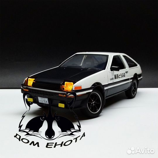 Машинка Toyota Sprinter Trueno AE86 1:24 модель